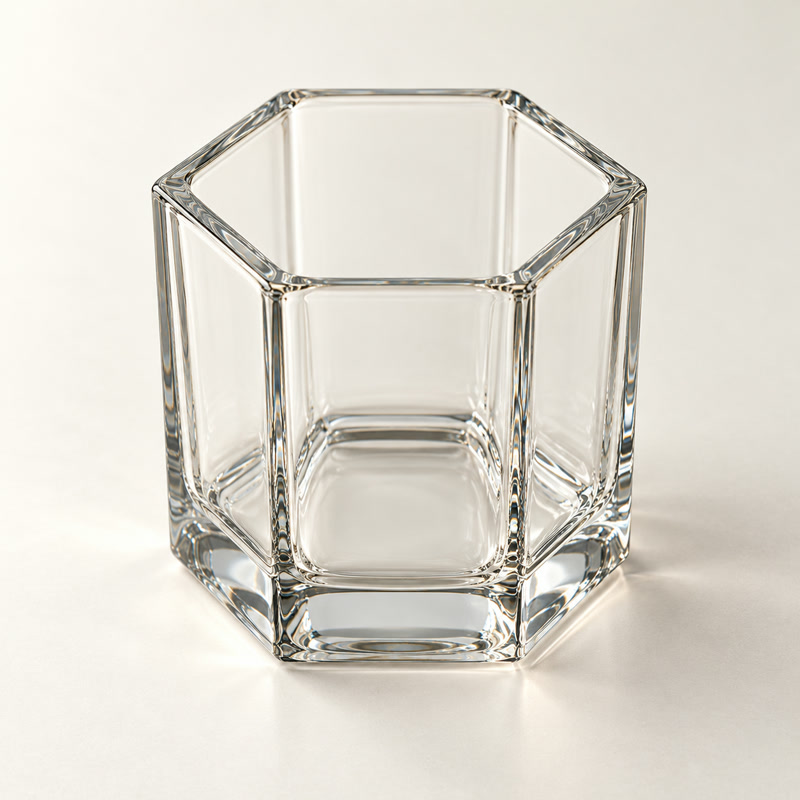 حامل شموع صغير سداسي · 2